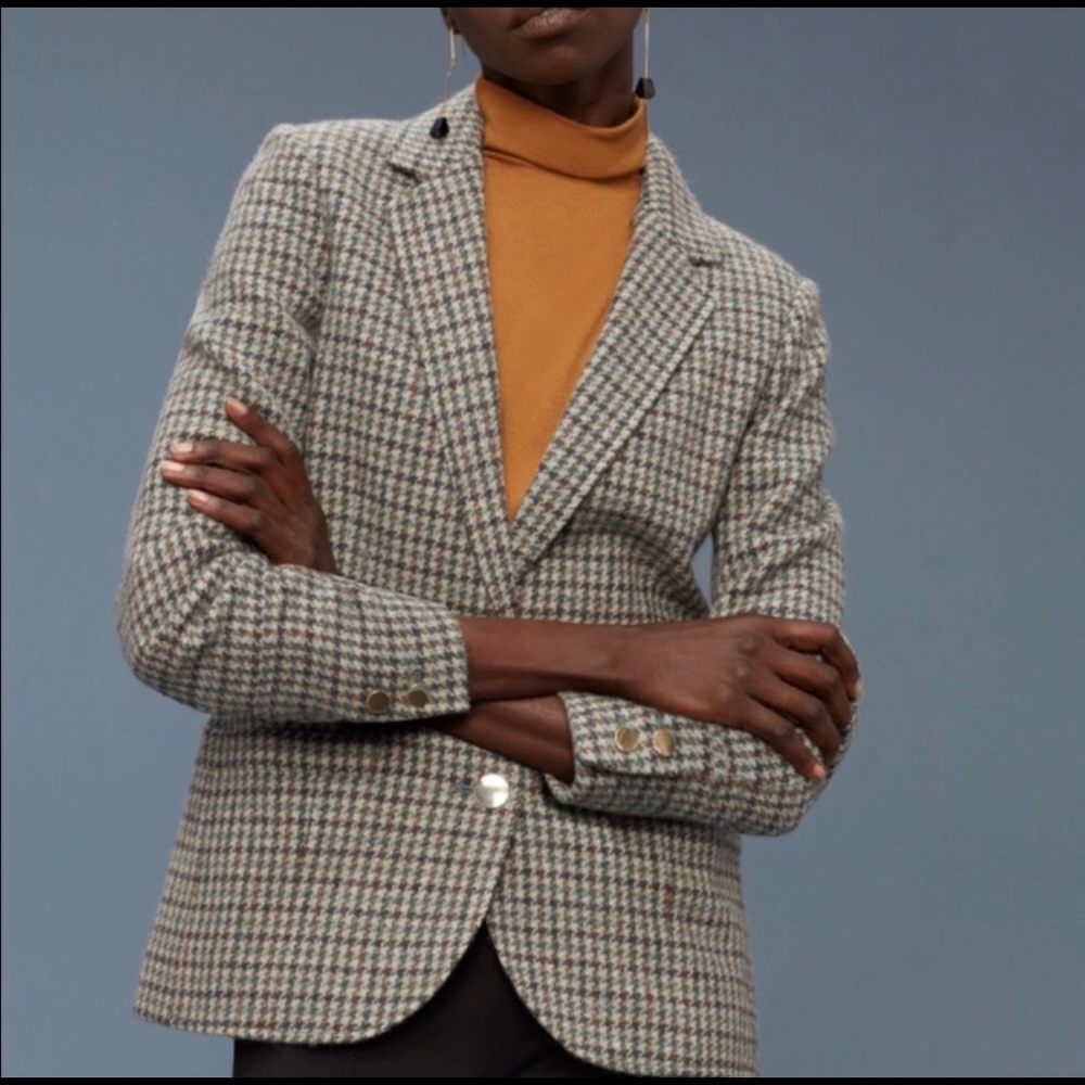 Grey Wilfred Darmon Wool Blazer / Jacket
